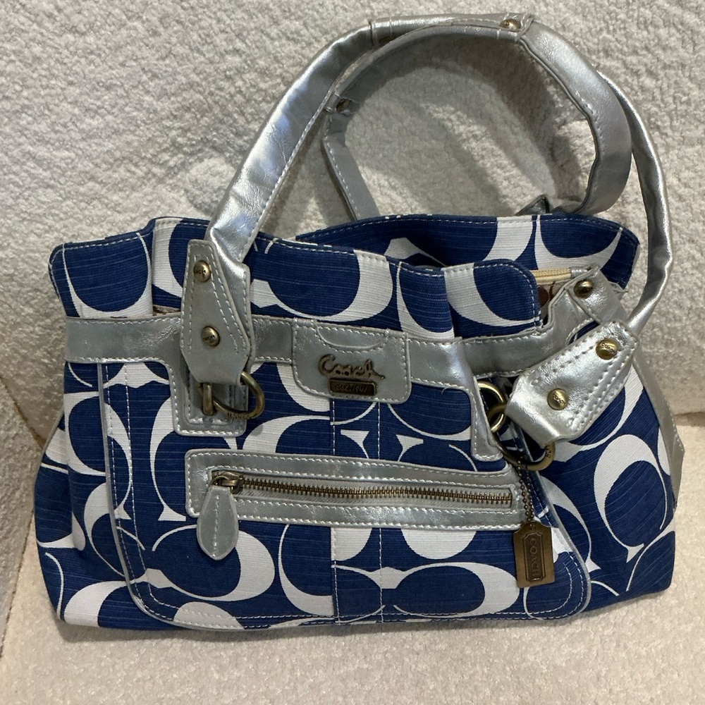 Coach Denim Penelope Satchel